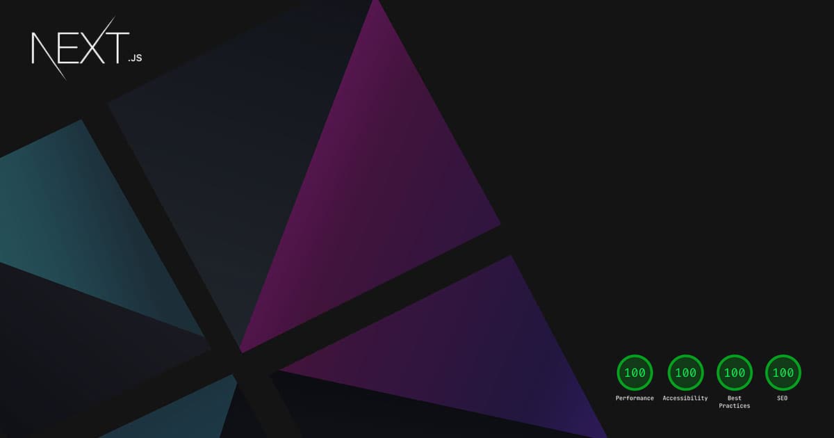 Next.js Best Framework hero Image