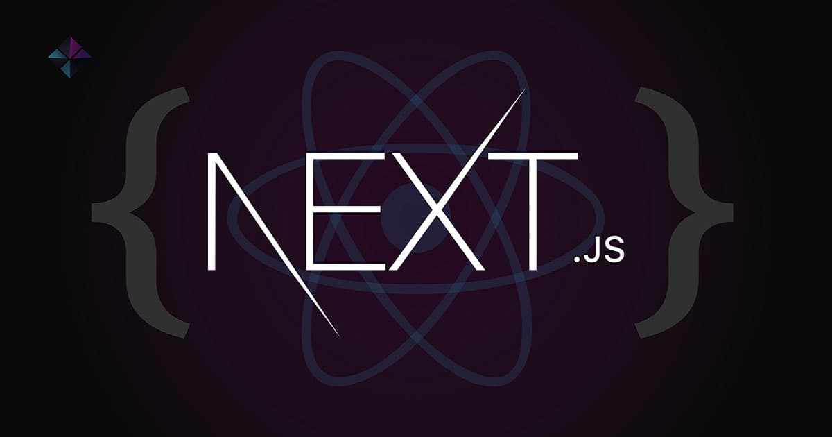 Next.js framework hero banner highlighting speed and SEO performance